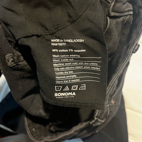 Black Straight leg jeans - Picture 4 of 5